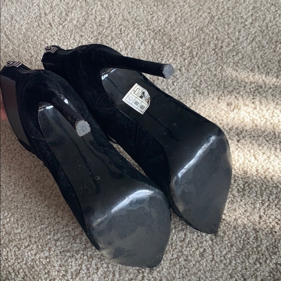 Suede Ankle Booties - Picture 3 of 3